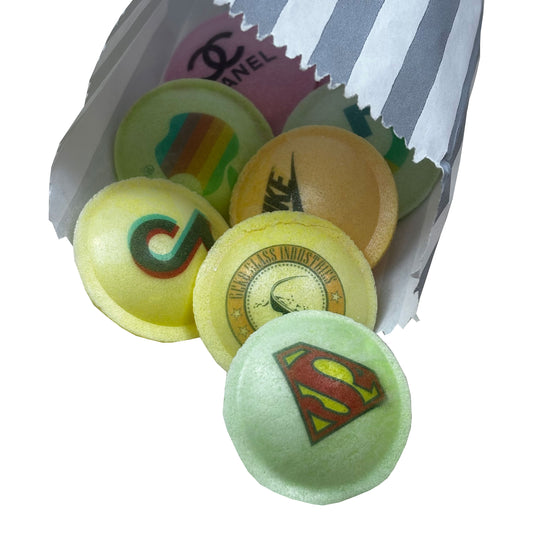 Printed Flying Saucer UFO Sweets Promotional Add Your Business Logo