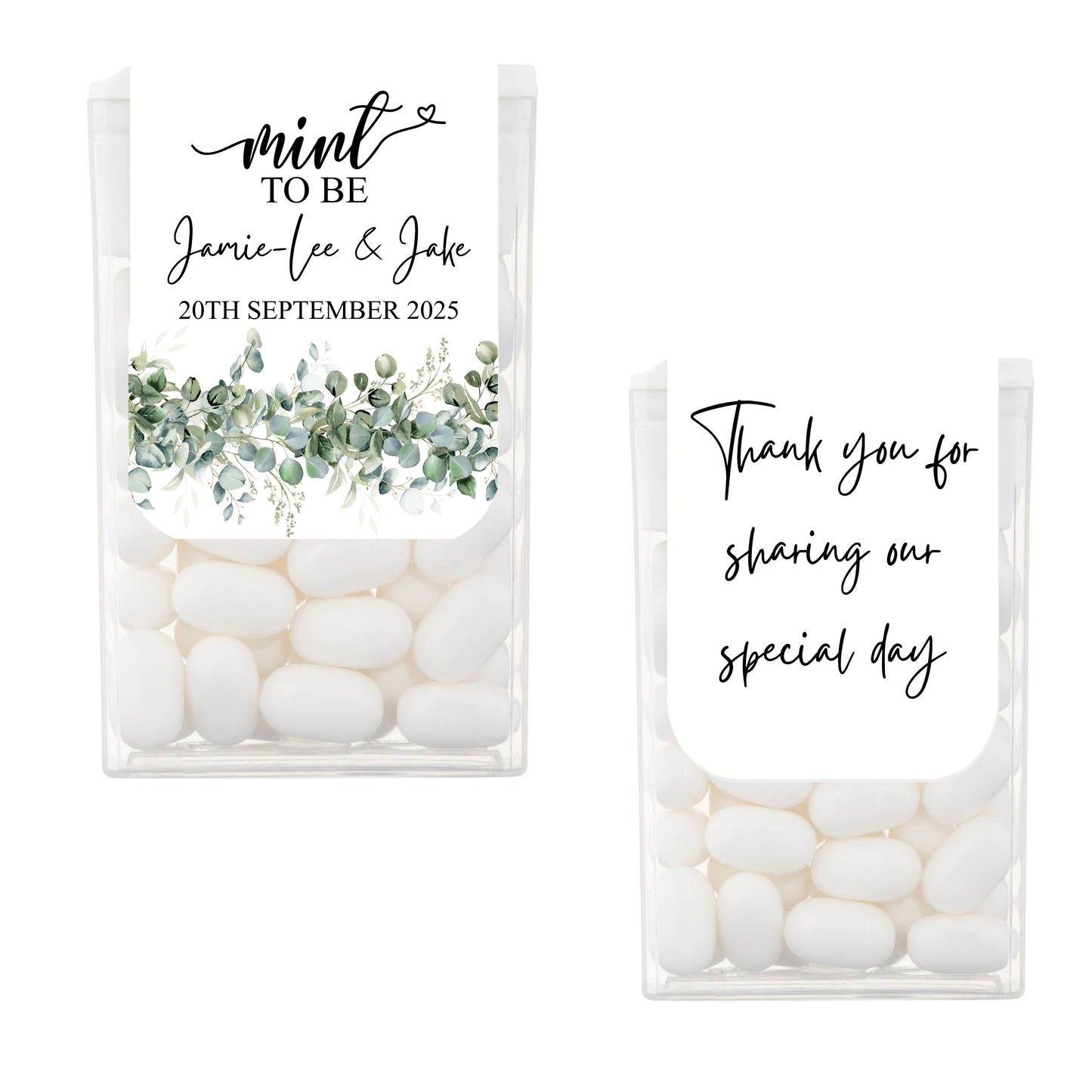 Personalised Mint To Be Tic Tac Wedding Favours