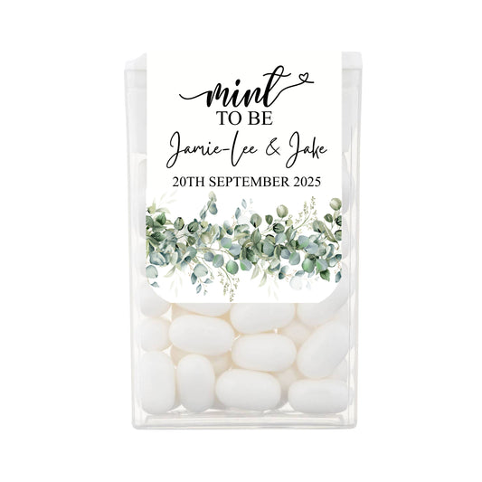 Personalised Mint To Be Tic Tac Wedding Favours