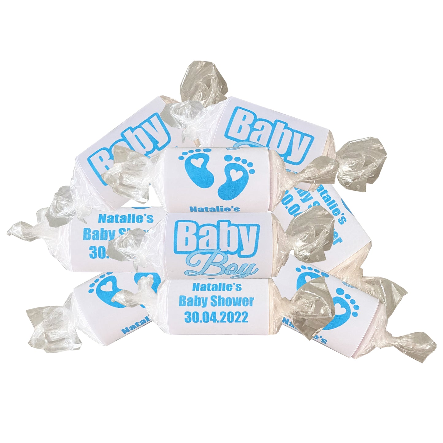 Personalised Gender Reveal Love Heart Sweets