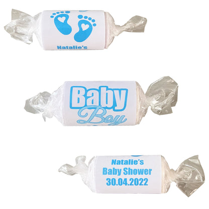Personalised Gender Reveal Love Heart Sweets