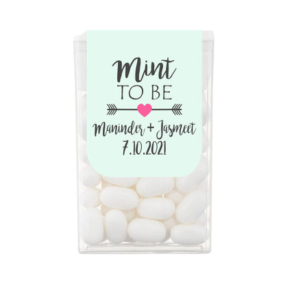 Personalised Mint To Be Tic Tac Wedding Favours