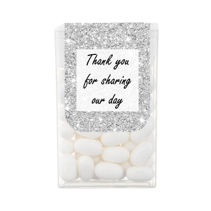 Silver Glitter Tic Tac Mints