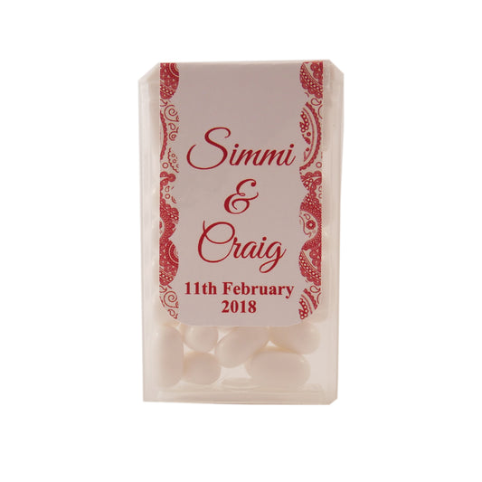 Henna Paisley Indian Style Tic Tac